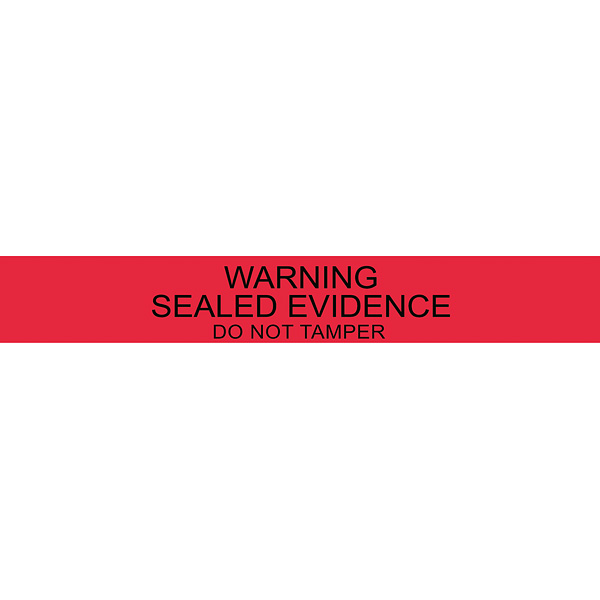 Red Warning Seals, 100 pcs