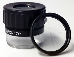 Magnifier - 10x with metric scale