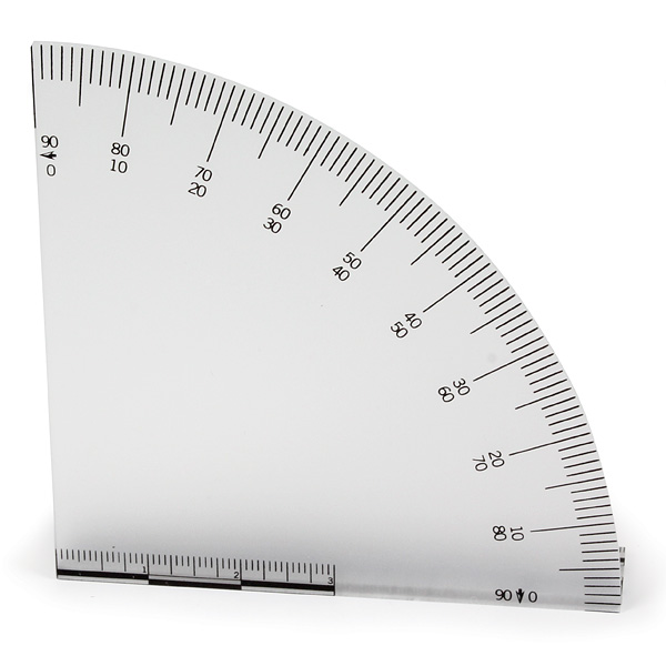 protractor half welcome by loci forensics bv products