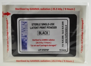 Single Use DNA-Free (Gamma) Black Powder, 15 grams, 5 x 1 pcs