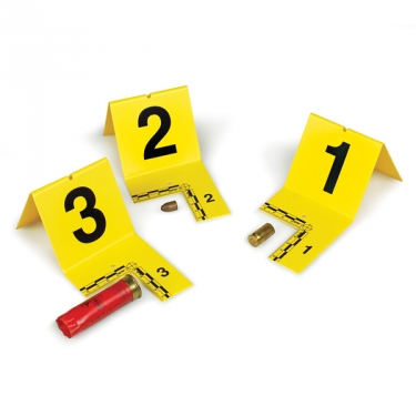 ID Tent (Cut Out Type) # 61-80 - Yellow, 20 pcs