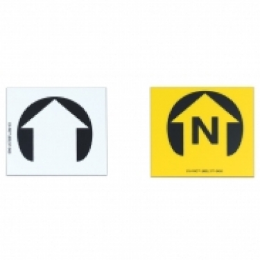 ID Flat 6 Arrows - White, 6 pcs