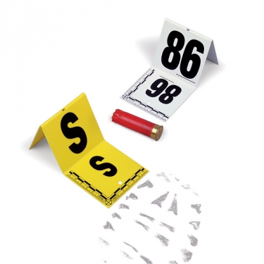ID Tent (Standard Type) # 1-20 - White, 20 pcs