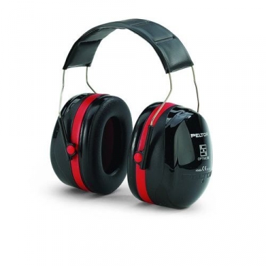 Peltor Optime III, red, H540A ear muff, SNR35